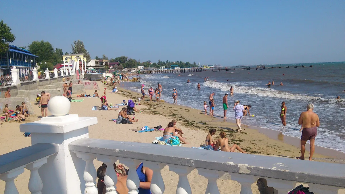 Центральный городской пляж Евпатории