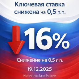 ЦБ РФ снизил ставку до 16%: сигнал для рынка недвижимости
