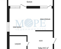 Квартира с видом на море